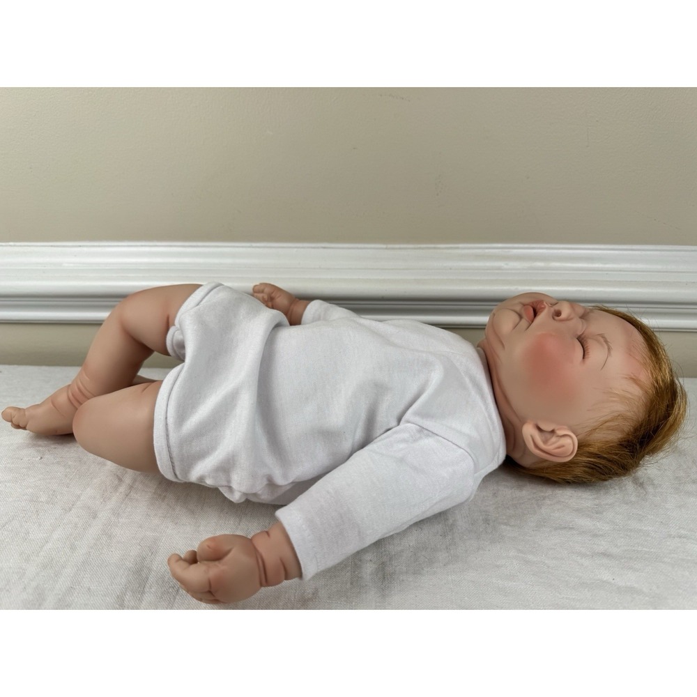 Kimberli H Durden Reborn Baby Doll AEL 2005 Red Hair Ginger Pouty Face 6861 - Picture 5 of 6